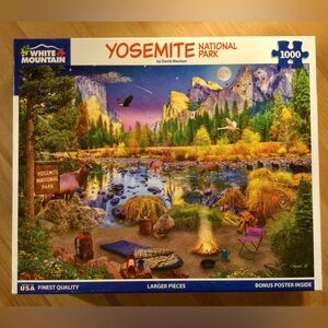 Yosemite National Park 1000 Piece Puzzle